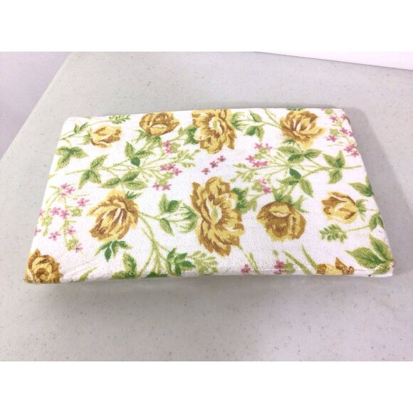 Vintage R.A. BRIGGS Floral Towel Set Mid Century Made USA New - Picture 6 of 6